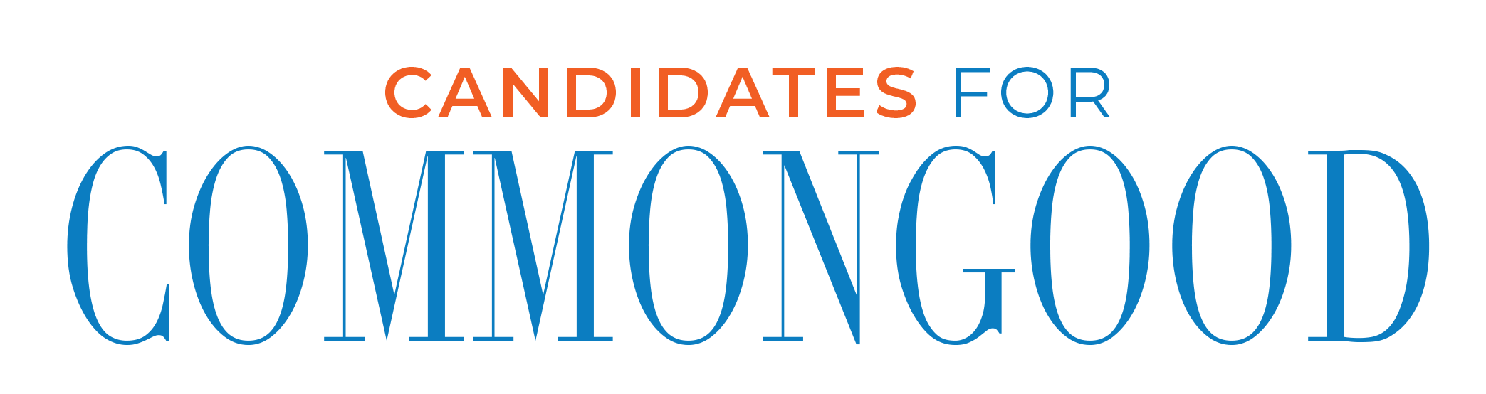 Common Good Candidate endorsement logo